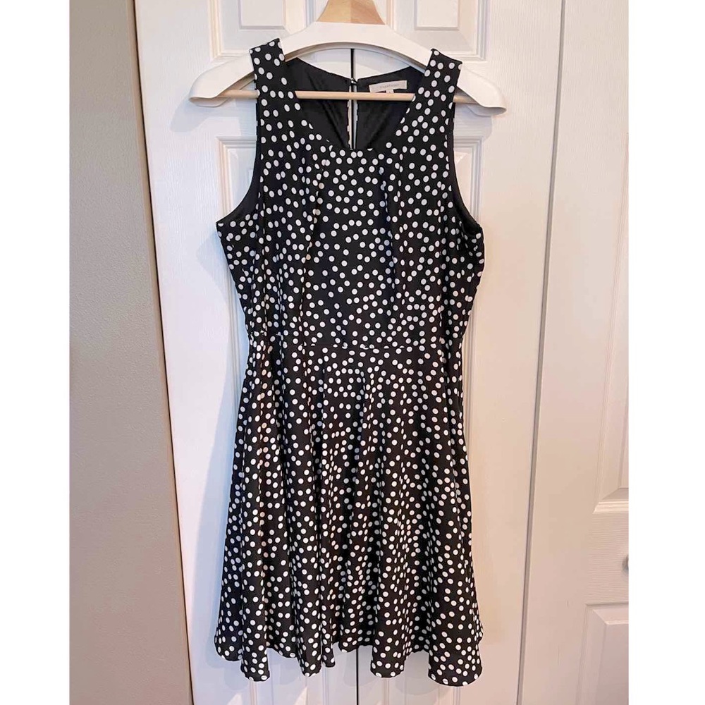 41 Hawthorn Black and White Polka Dot Dress